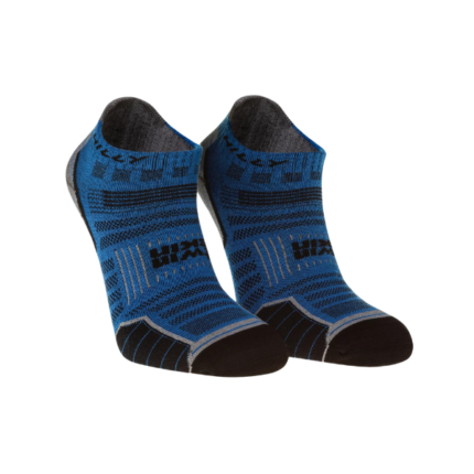 Twin Skin Socklet Min Azurite/GreyMarl