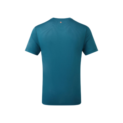 RONHILL Tech Short Sleeve Mens Running Top Blue