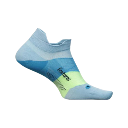 Feetures Elite Ultra Light No Show Tab Blue Crystal