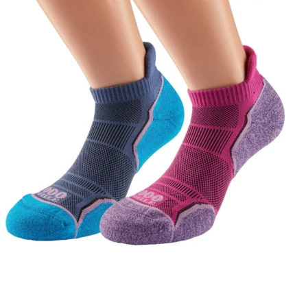 1000 mile Women's Run Socklet Twin Pack