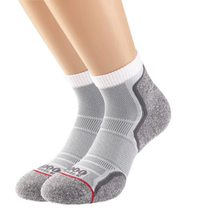 1000 mile Anklet Single Layer Sock Twin Pack