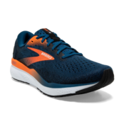 Brooks Ghost Blue Opal/Black/Nasturtium