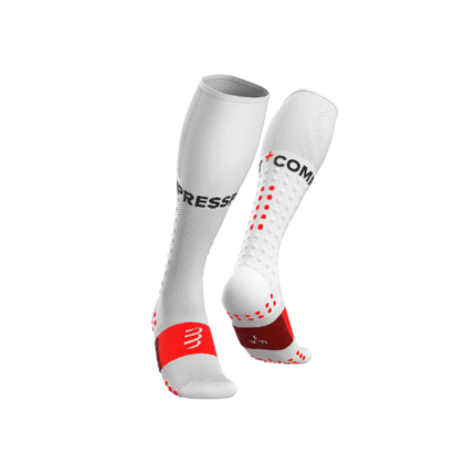 Compressport Full Socks Run white