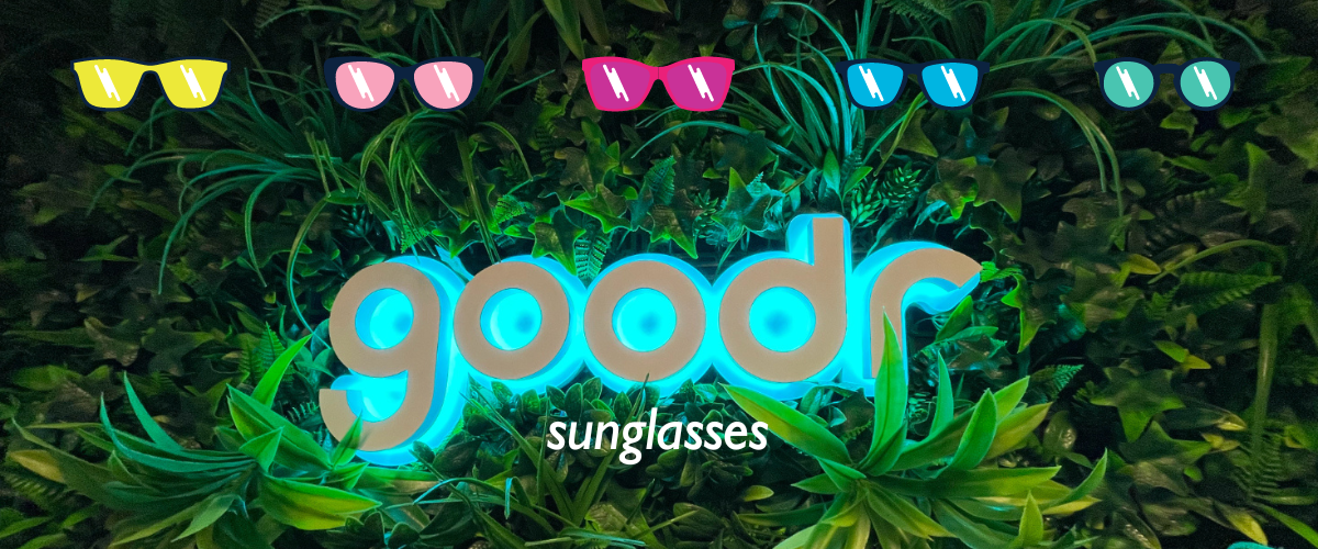 Goodr sunglasses promo natterjack running