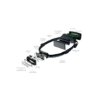 Running Head Torch with Chest Strap NEO9R