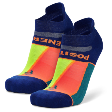 Balega Grit & Grace Neon Blue/Lake Blue No Show Socks