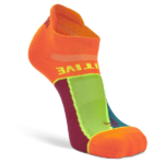 Balega Grit & Grace Orange/Candy Pink No show socks