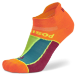 Balega Grit & Grace Orange/Candy Pink No show socks