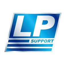 LP SUPPORT logo natterjack running