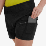 Montane Women's Slipstream Twin Skin Trail Running Shorts Black