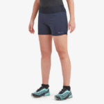 Montane Women's Slipstream Twin Skin Trail Running Shorts Eclipse Blue