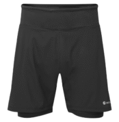 Montane Men's Slipstream Twin Skin Running Shorts Black