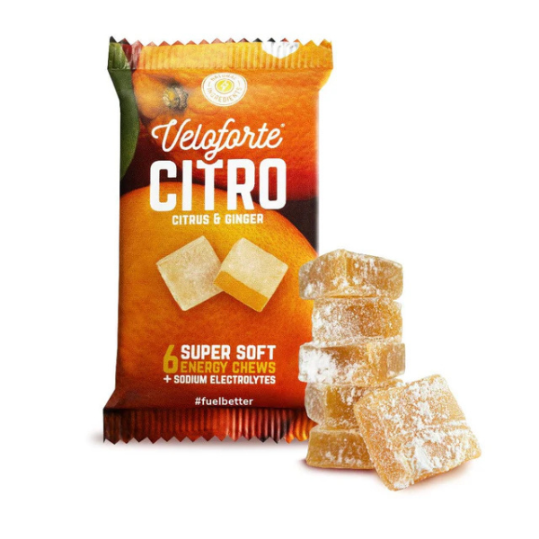Veloforte Citro Energy Chews Citrus & Ginger