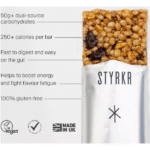 STYRKR BAR50 Apple Cinnamon & Caramel Energy Bar 65g