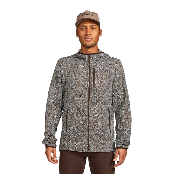 Janji Men’s Zephyrunner Wind Shell Jacket Paisley Hand Mega