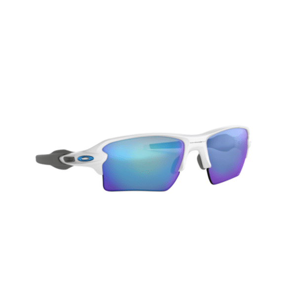 Oakley | Flak® 2.0 XL | Polished White | Prizm Sapphire Lenses