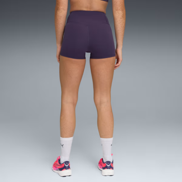 PUMA x HYROX SHAPELUXE 3" Tight Shorts Women Deep Plum